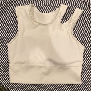 Lululemon Cut-Out Crop Sports Bra